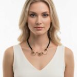 Brass necklace